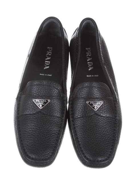 prada loafers shoes sale|prada driving loafers women's.